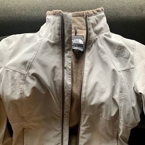 The North Face fuzzy lined jacket